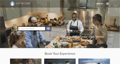 Desktop Screenshot of eatinchef.com